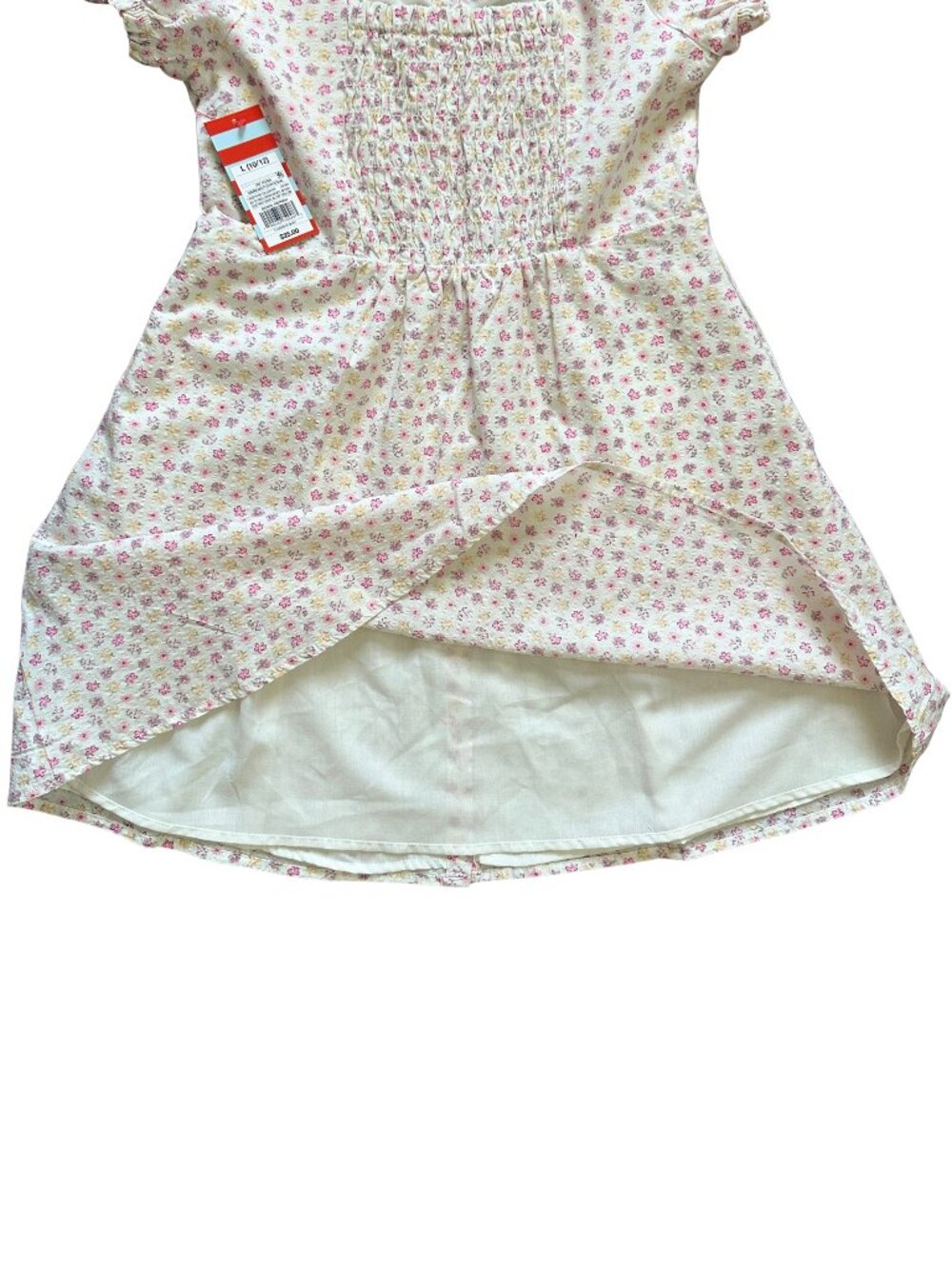 NWT Cat & Jack Girls Floral Button Front Mini Dress With Pockets L 10/12 - Picture 10 of 13